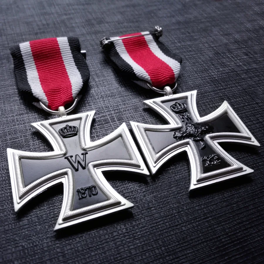 AGED Repro WW2 With Ribbon German Military Army 1914 IRON CROSS 2ND CLASS