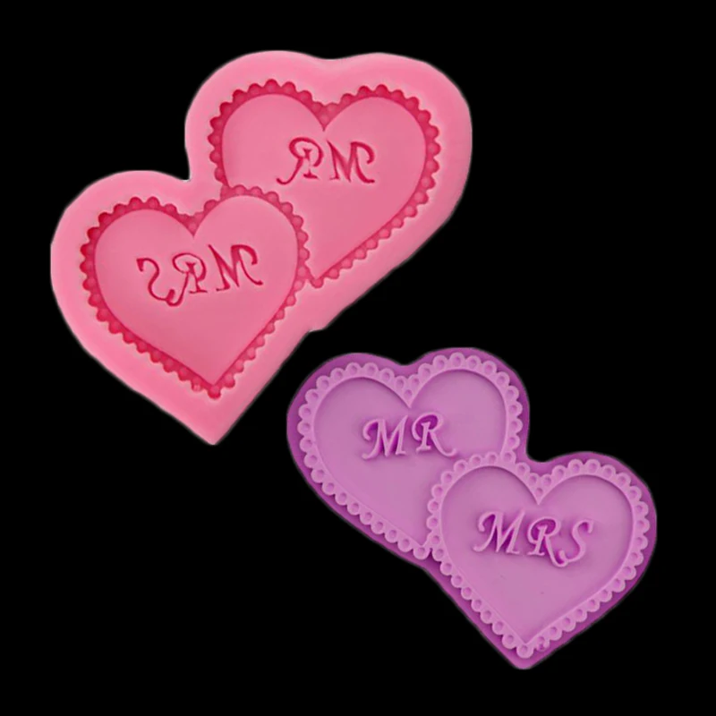 Heart Shaped Wedding Cake Decoration Process Tool Fondant