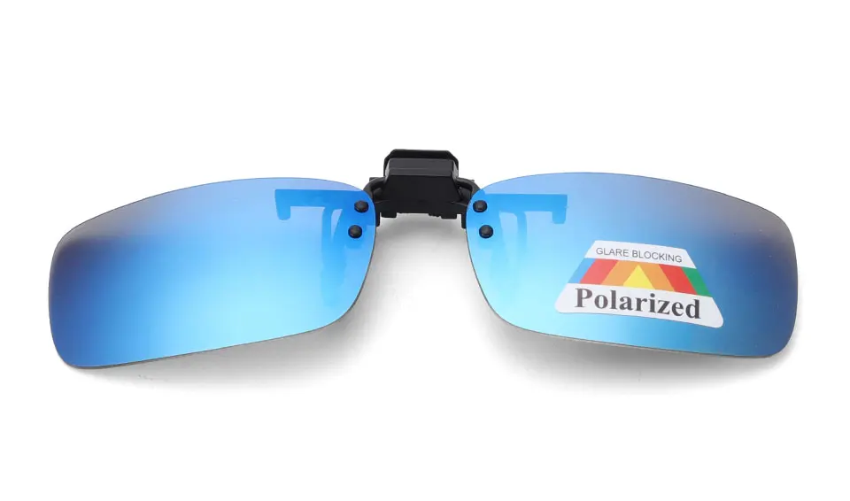 Мужские солнцезащитные очки с клипсами, поляризационные, брендовые, высокое качество, UV400, для вождения, ночного видения, очки с клипсами# CG9103T