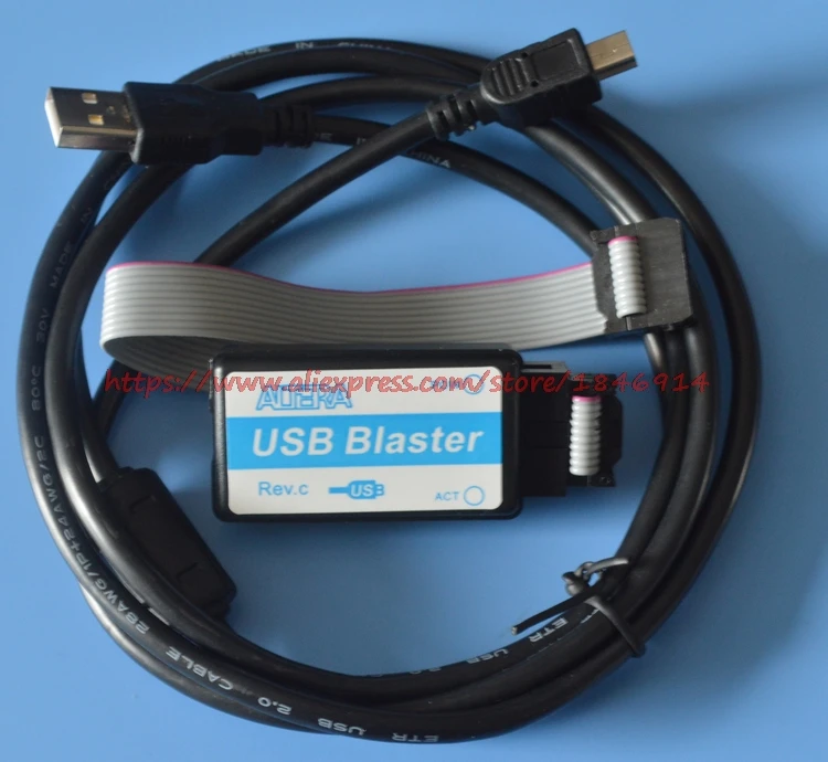 Программатор загрузчика USB Blaster (программатор ALTERA CPLD/FPGA для загрузки) высокая