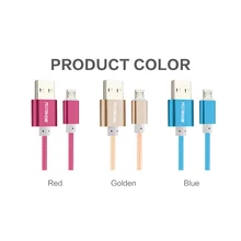 2016 Nylon Metal Micro USB Cable Colorful Mobile Phone Cable 1.5m for iPhone 6 6s Plus 5s iPadmini / Samsung / Xiaomi