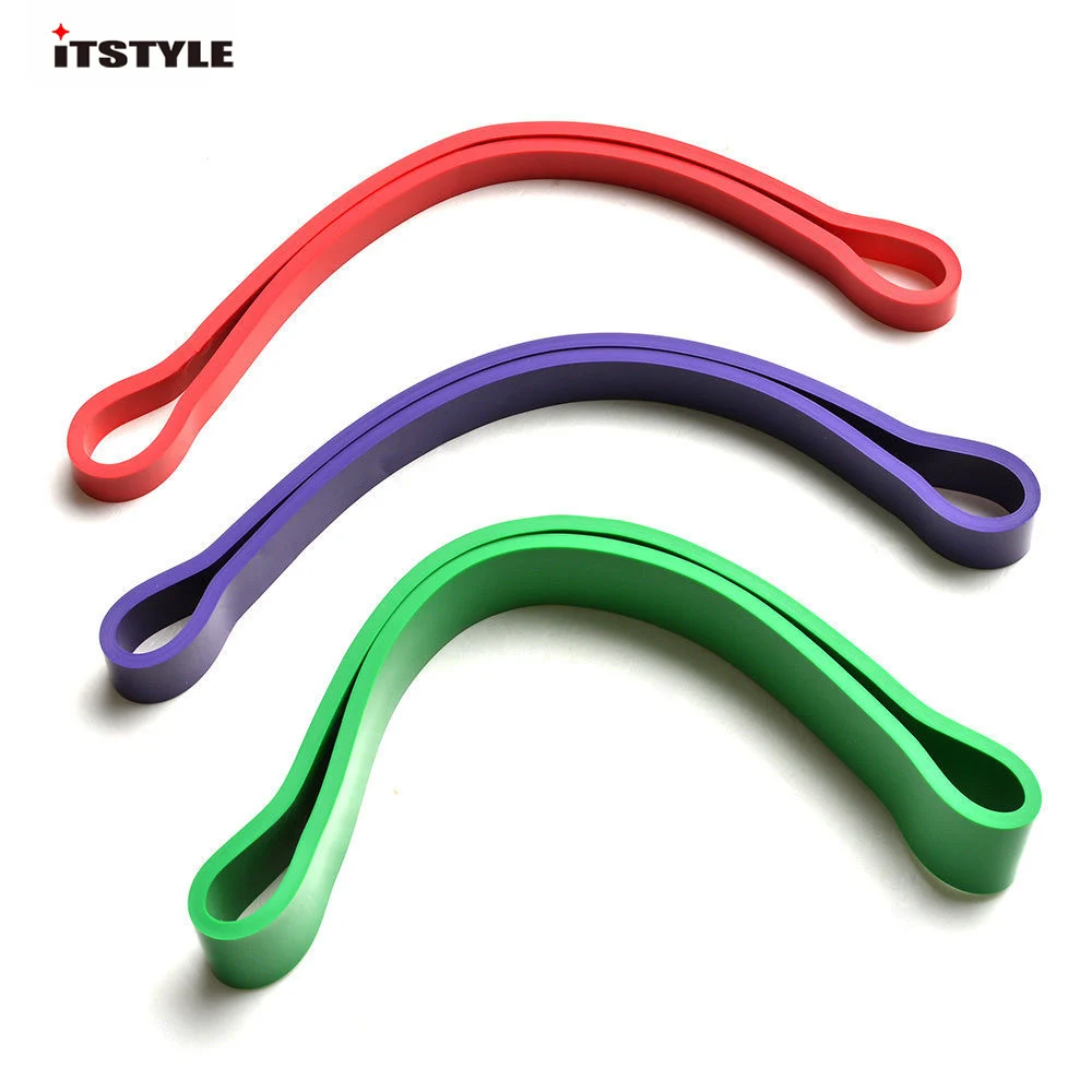 

Fitness Resistance Bands Loop Set 3 Level Thick Heavy Workout Training Athletic Power Rubber Bands