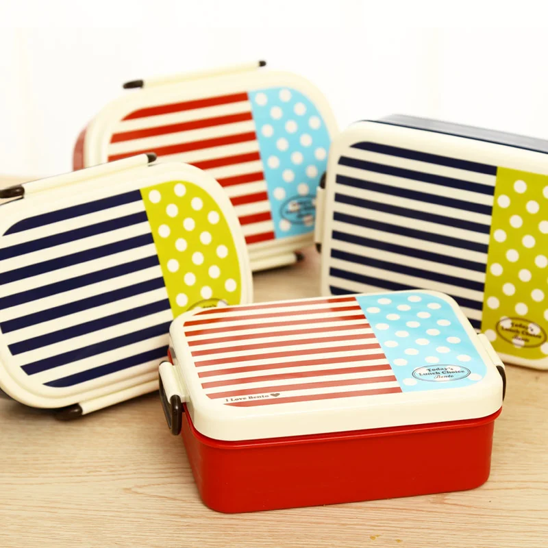 New Japanese Style Plasstic Sushi Food Storage Container For School Kids Portable Travel Camping Bento Lunch Box China Meal Prep