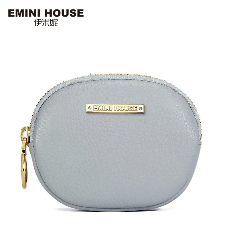 EMINI HOUSE натуральная кожа милый кошелек для монет много цветов на выбор мини женщин