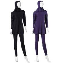 Plus measurement Arabic Muslim swimsuit girls Islamic swimsuit seashore swimsuit
