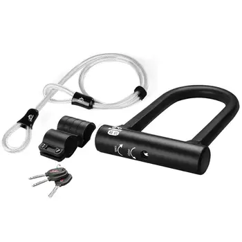 

Bicycle U-shape Lock Anti-hydraulic Shearing Anti-theft Lock Cycling Accessories