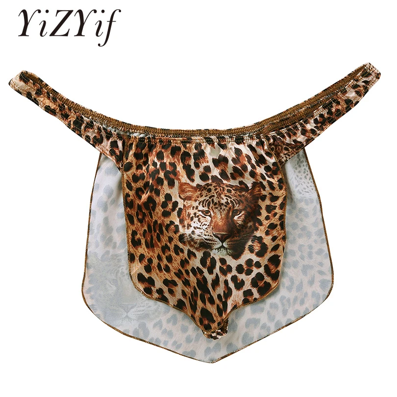 string leopard homme