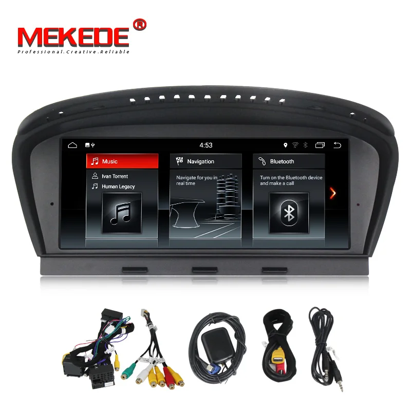 Flash Deal Android 7.1 car dvd autoradio gps navigation multimedia player for BMW 5 series E60 E61 E62 E63 3 series E90 E91 CCC/CIC system 5