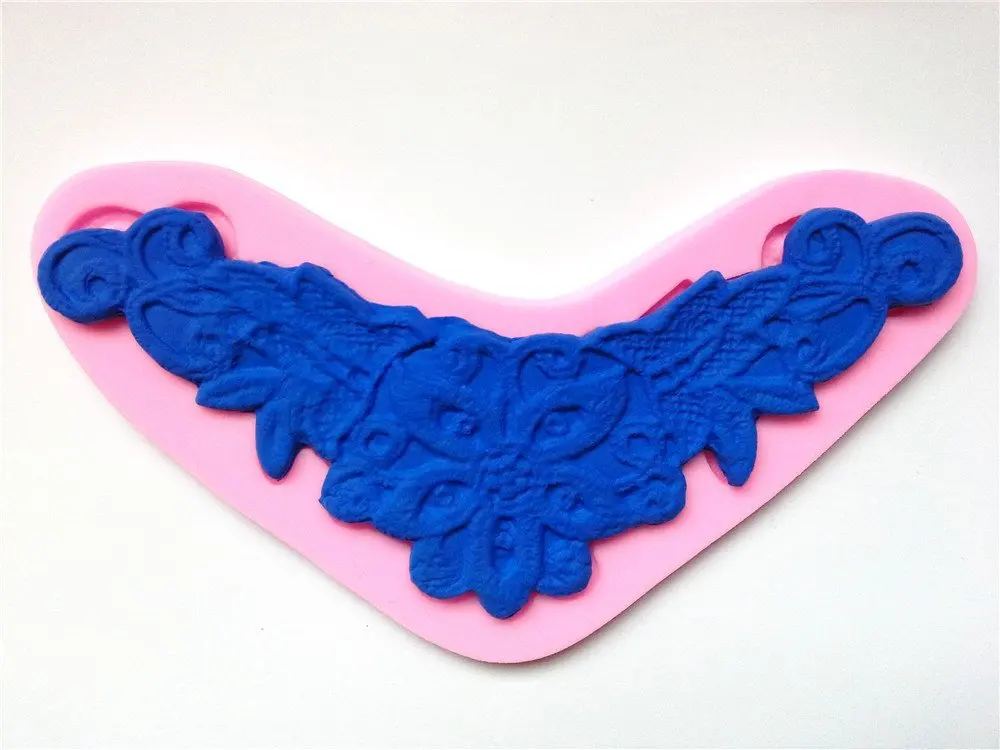 

F1063 Flower Silicone Fondant Mold Gum Paste Cake Decorating cake topper Mould