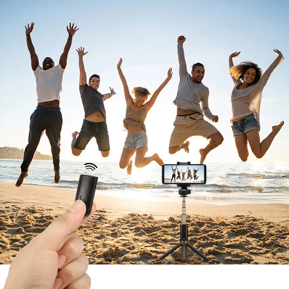 Новинка селфи палка штатив держатель для телефона Bluetooth беспроводная затвора