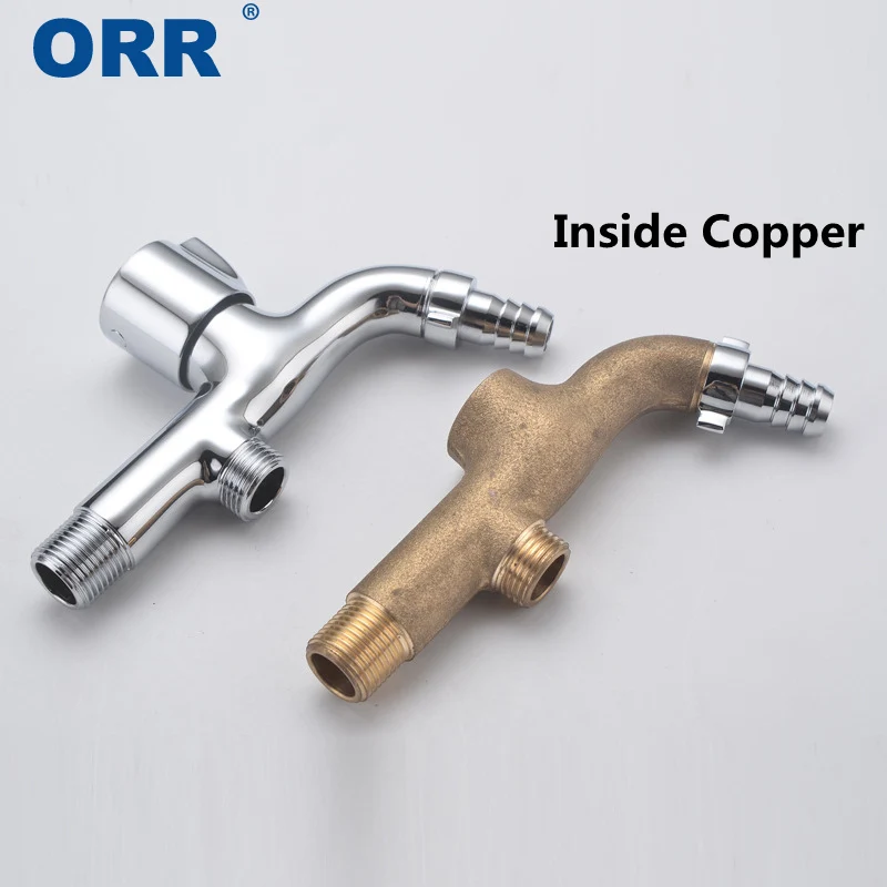 

Bibcock shower tap Washing Machine Bidet Faucet Bathroom Accessories Double Use Torneira de bico curvo ORR