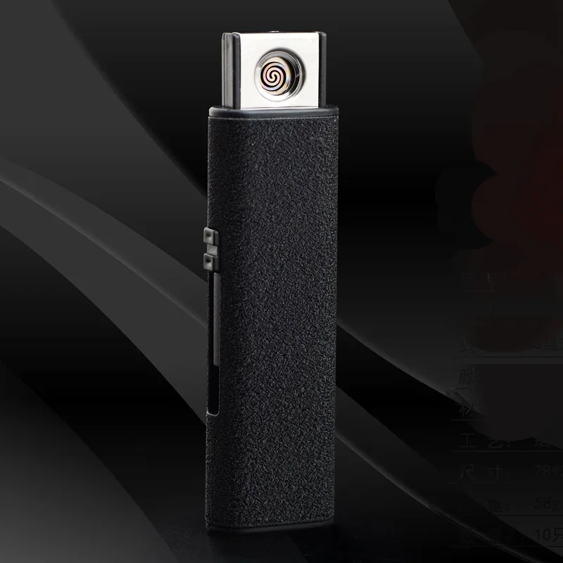

Mini USB Electronic Rechargeable Lighter Metal Flameless Windproof Cigarette Lighter Plasma Double Side Turbo Lighter