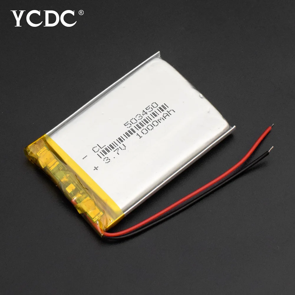 

1/2/4x Rechargeable 3.7v 1000mah Li Po Ion Polymer Lithium Battery With PCB For MP4 MP5 GPS PSP Camera Tablet PC Backup Power