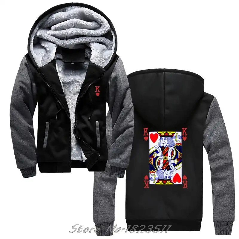 king of hearts hoodie