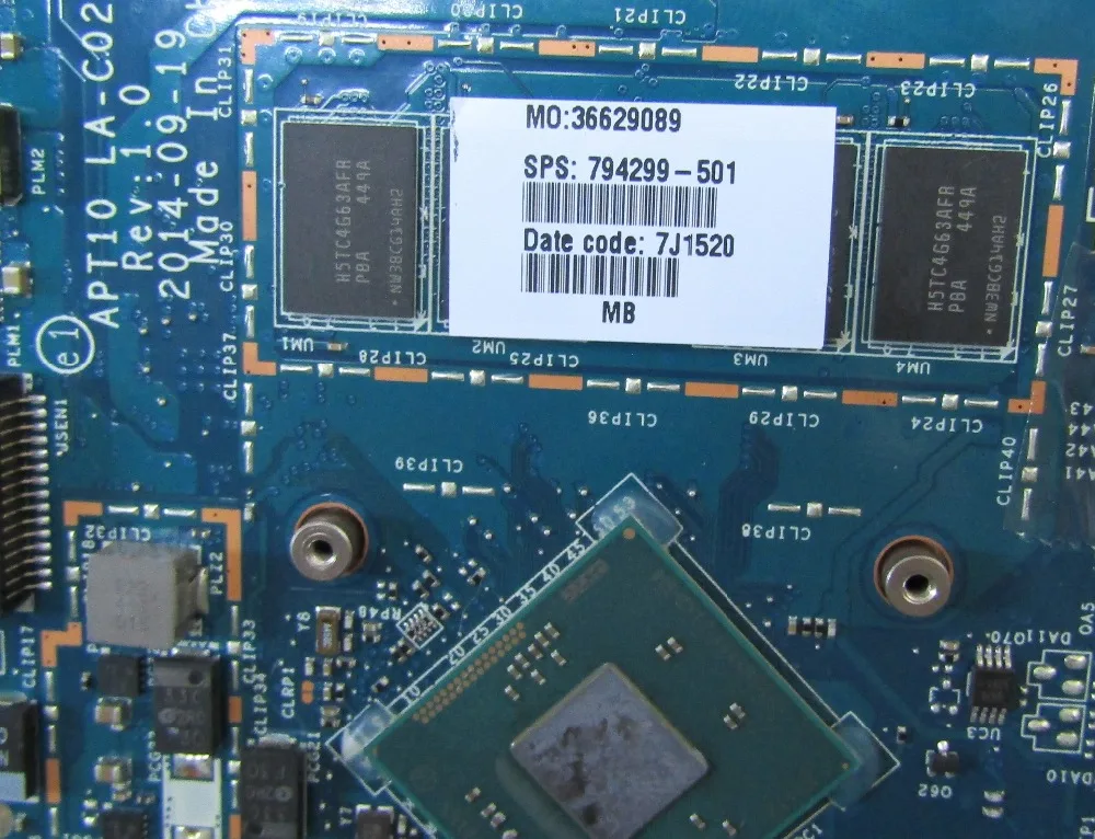 794299-001 794299-501 شحن مجاني LA-C021P ل HP تيار 11-P 11-P010 اللوحة N2840 2.16 GHZ