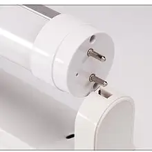 T8 светодиодный ламповый держатель алюминиевое приспособление, зажимы и разъемы и винты входят в комплект Одноконтурный провод или двухконтурная проводка