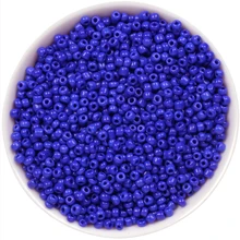 1000 шт, 2 мм, королевские синие круглые стеклянные бусины, маленькие ювелирные бусины, черные, белые, красные, зеленые, желтые, синие