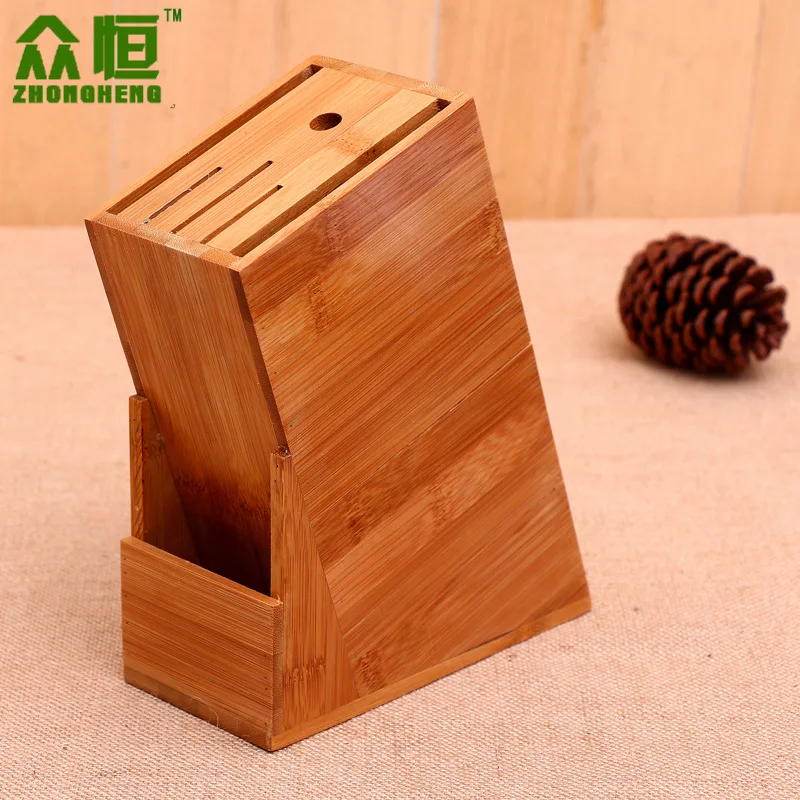 Wooden Storage Box Carrier Spice Rack Wood Kitchen Utensils Circular Grain Storage Tank Food