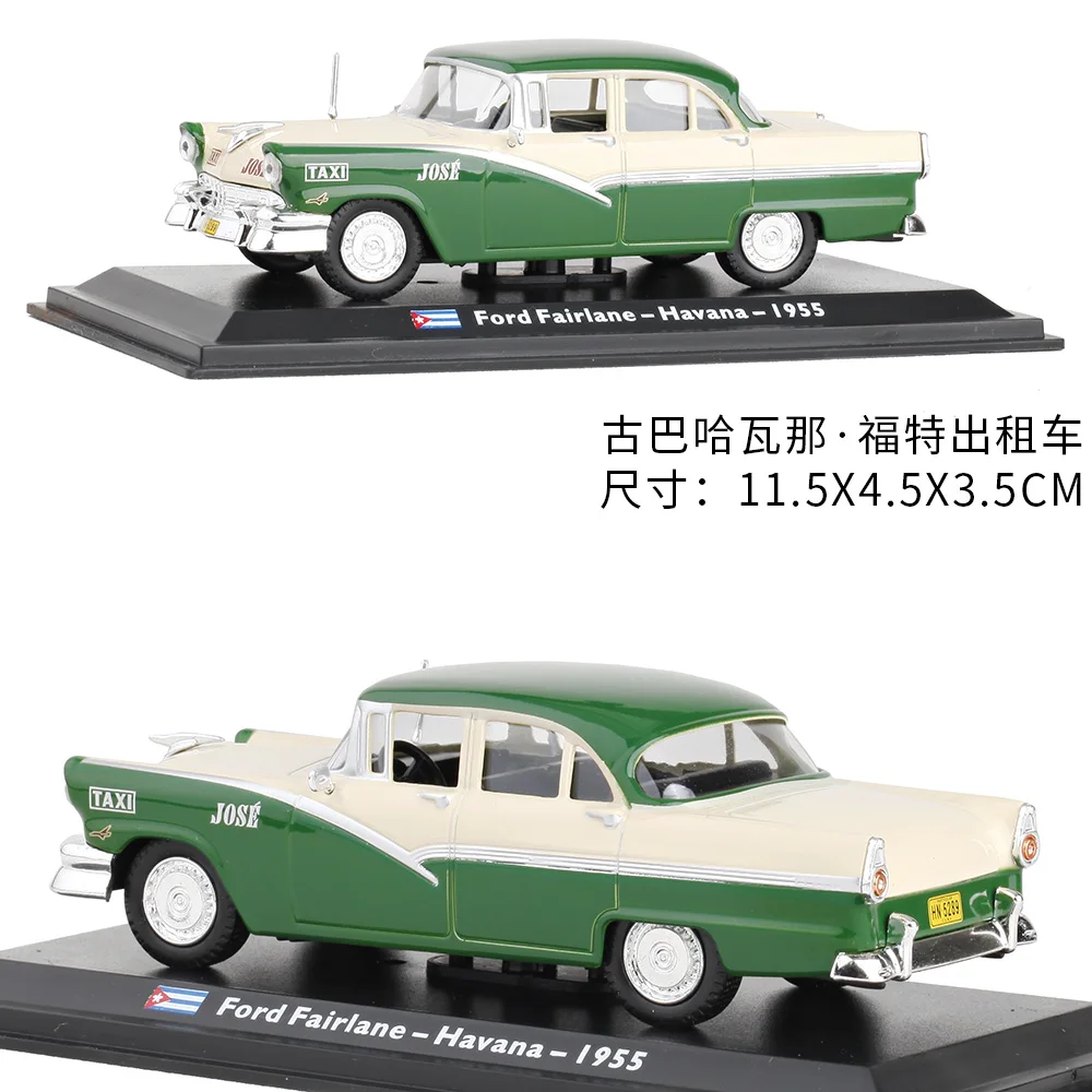 Масштаб 1:43 allloy Ретро такси, коллекционные модели автомобилей, мировые Ford, Renault, fiat classic такси, оптом - Цвет: 5