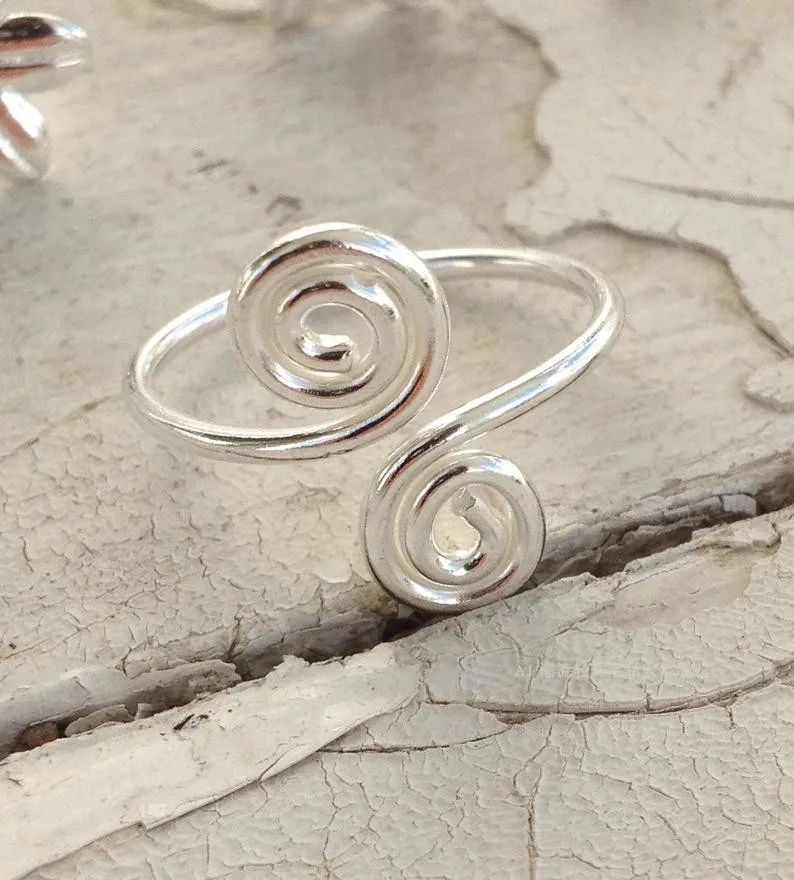 Boho новые модные кольца из стерлингового серебра 925 пробы для женщин обручальные открытые античные пальчиковые Праздничная бижутерия с кольцами Anillos подарки для девочек