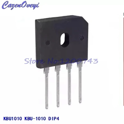 

5pcs/lot KBU1010 KBU-1010 10A 1000V Diode Bridge Rectifier diode New In Stock