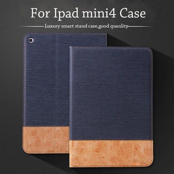 

High Quality Luxury Case for iPad Mini 4 Mini 5 Leather Cover for iPad Mini 5 7.9” 2019 Smart Stand Case Wake Up Sleep Case