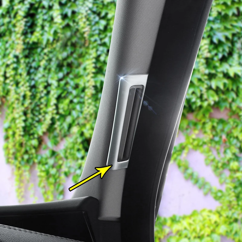 Car A Pillar Air Conditioning Outlet Vent Cover Trim Frame for Jaguar XE X760 XF X260 2016-2018 Auto Part Interior Accessories | Автомобили