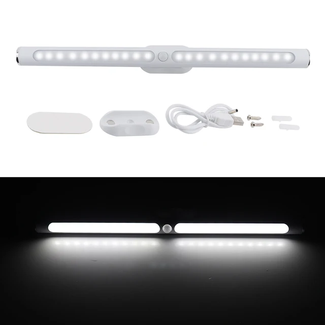 BORUiT 22LED 30cm USB Rechargeable Motion Sensor LED Cabinet Light