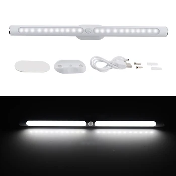 LED Cabinet Light Motion Sensor Kitchen Bedroom LED Closet Lighting Rechargeable Wireless Magnetic Wardrobe Light