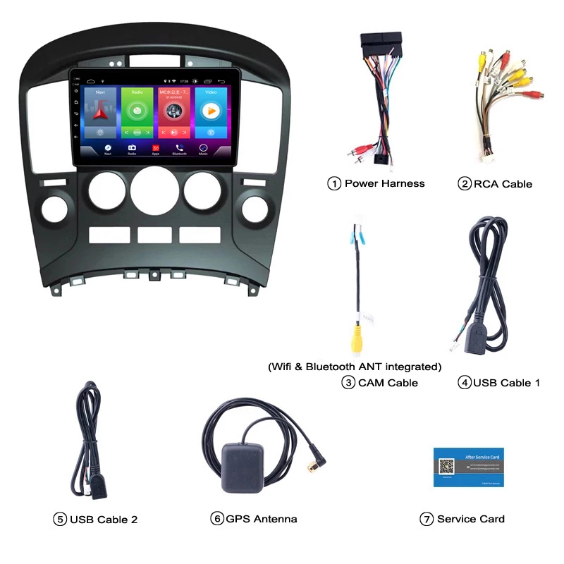 Cheap 9INCH Car Android 8.1 grand starex Multimedia Player for Hyundai h1 GPS radio Device bluetooth steering wheel control Navigation 1