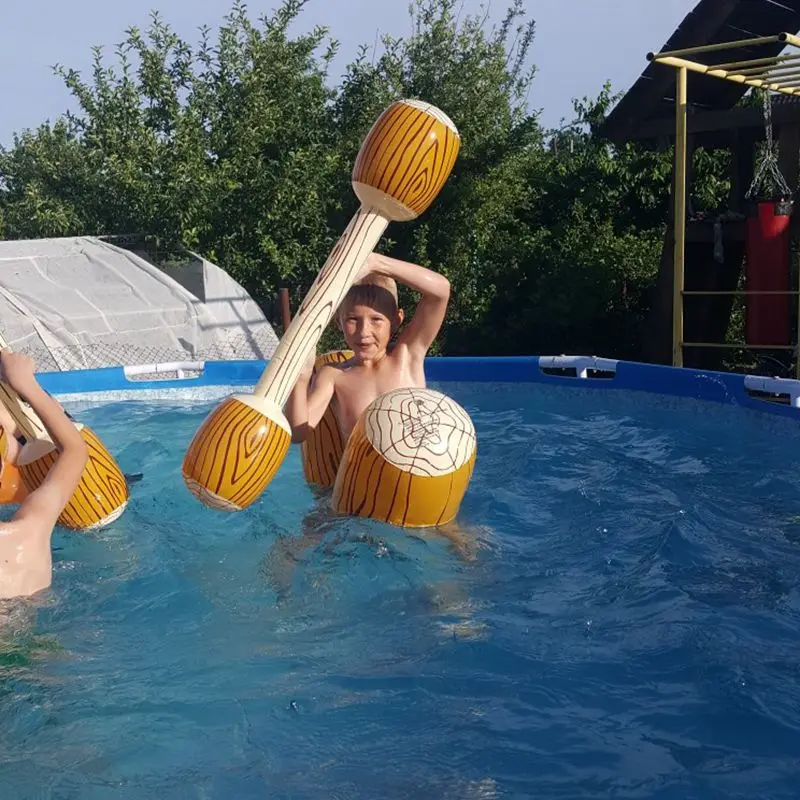 inflatable battle logs