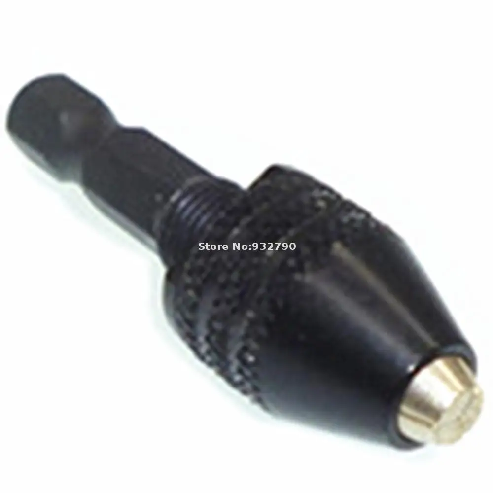 

1/4" Keyless Drill Bit Chuck Adapter Converter Quick Change M8 Multi Chucks Quick Change Driver Keyless Chuck Conversion Hex Bit