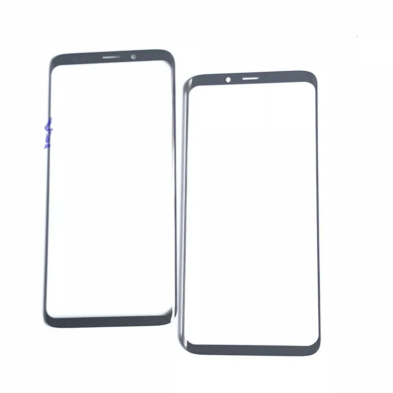 S 9 S9Plus сенсорный экран для samsung Galaxy S9 Plus Передняя стеклянная крышка ЖК-экран внешняя панель Объектив телефон запасные части