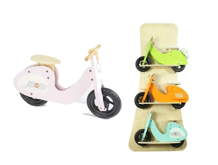 Velo A Deux Roues En Bois Pour Enfants Trottinette Trotteur Tricycle Jouets Cadeau D Apprentissage Pour Bebes Aliexpress