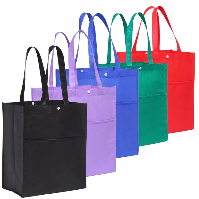 5pcs/lot Bag Wholesale Eco Shopping Bag Reusable Cloth Fabric Grocery