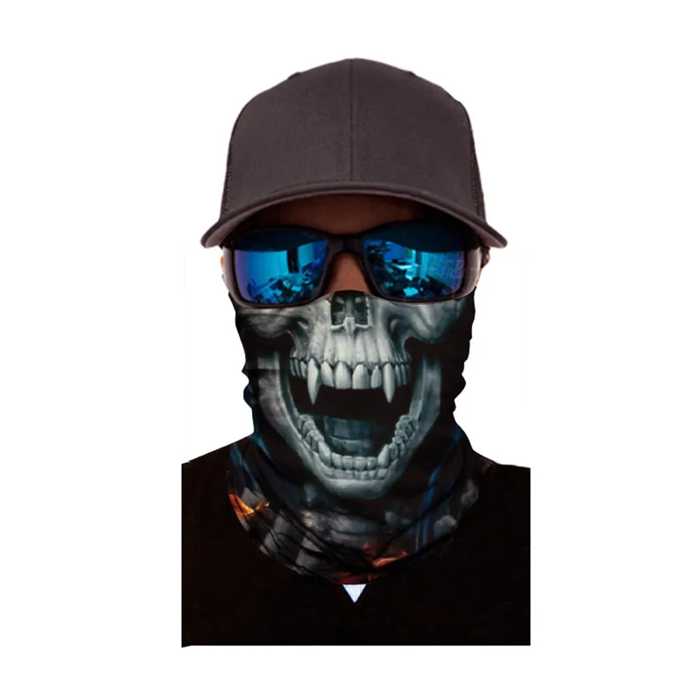 Бандана мотоциклиста Балаклава 3D маска с черепом Балаклава хип хоп тушь для ресниц motocicleta головной шарф сноуборд лыжная маска