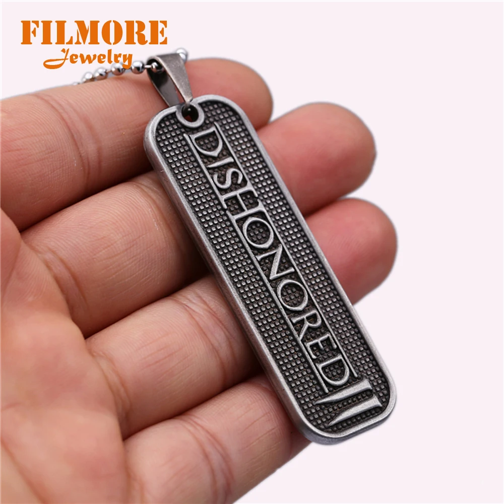 Популярное игровое ожерелье Filmore ювелирные изделия призрачное имя