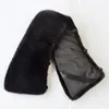 ZDFURS*100% Genuine Real Mink Fur Collar Men Winter Coat Scarf Accessory Women Jacket Fur Collar Black Coffee ► Photo 1/4