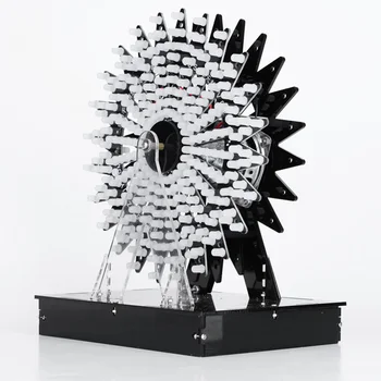 

LEORY DIY bluetooth Ferris Wheel Model LED Light Kit Remote Control Music Spectrum Electronic DIY Kit DC 9V 1A