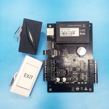 

High Quality Access Control System with C3-100 One-door Two-Way Access Control Panel+1 PC 125khz RFID Reader 1 PC Exit button
