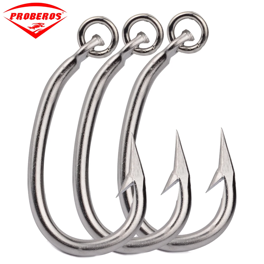 20pcs/lot Saltwater Fishing Hook Tuna Hook 10/0 16/0 Model Made in