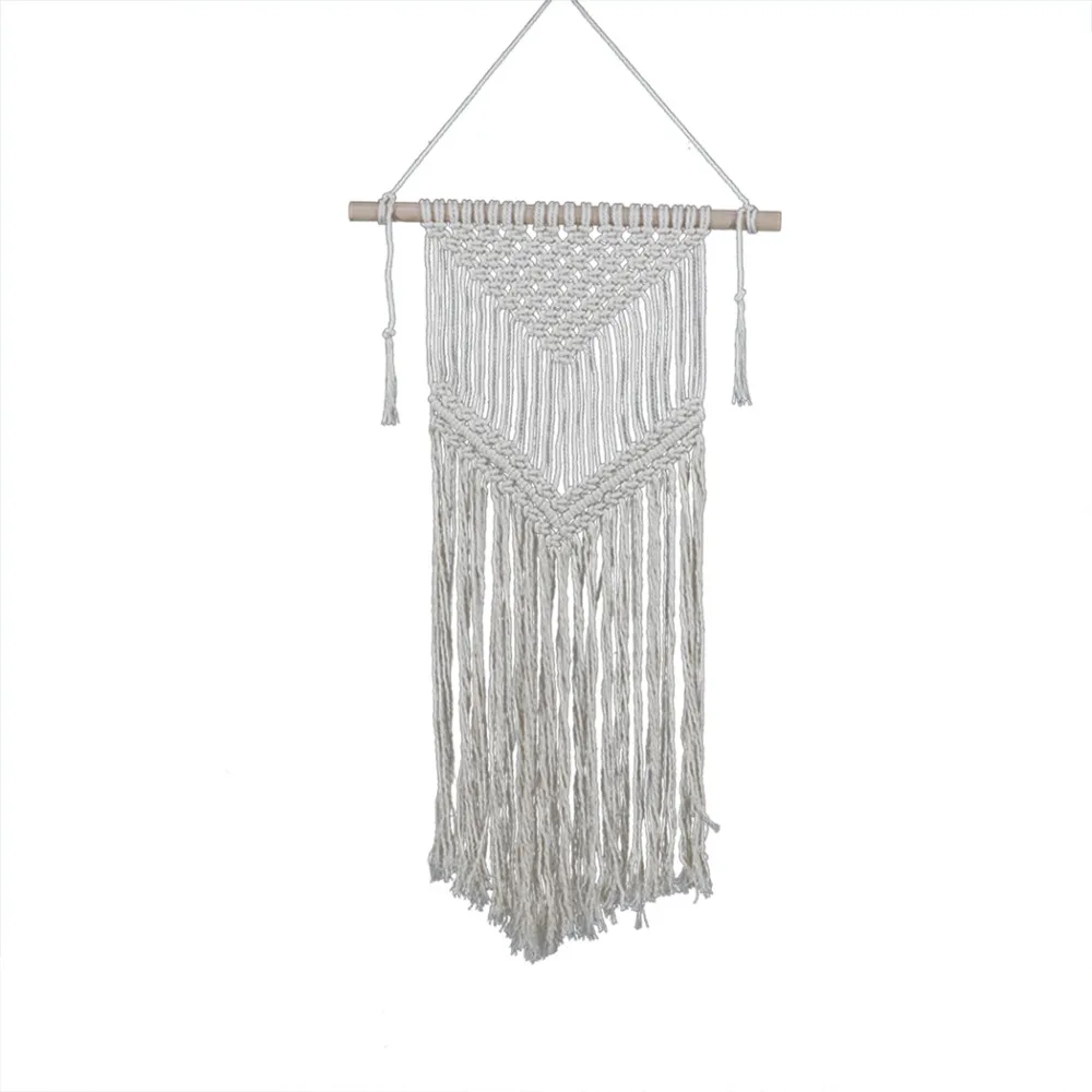 

Indian Handmade Macrame Hanging Bohemian Handwork Tapestry for Party Home Deco