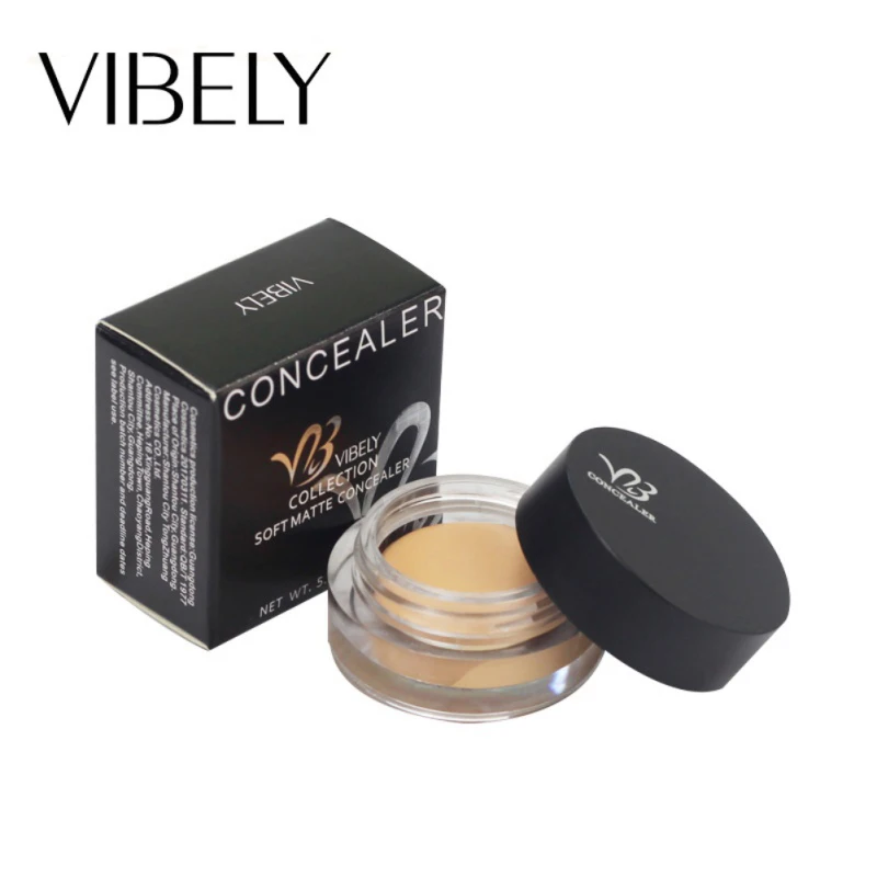 

Natural Perfect Cover Brighten Easy To Wear Face Makeup Primer Concealer Cream Four Colors Cosmetic
