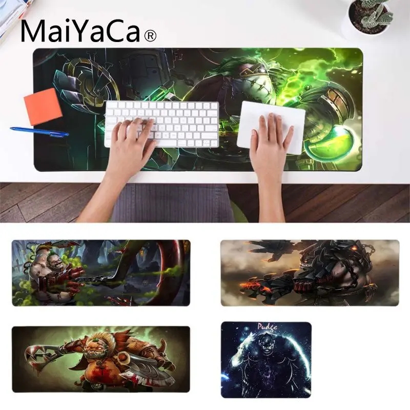  MaiYaCa Simple Design Dota 2 Pudge Customized MousePads Computer Laptop Anime Mouse Mat Rubber Mous