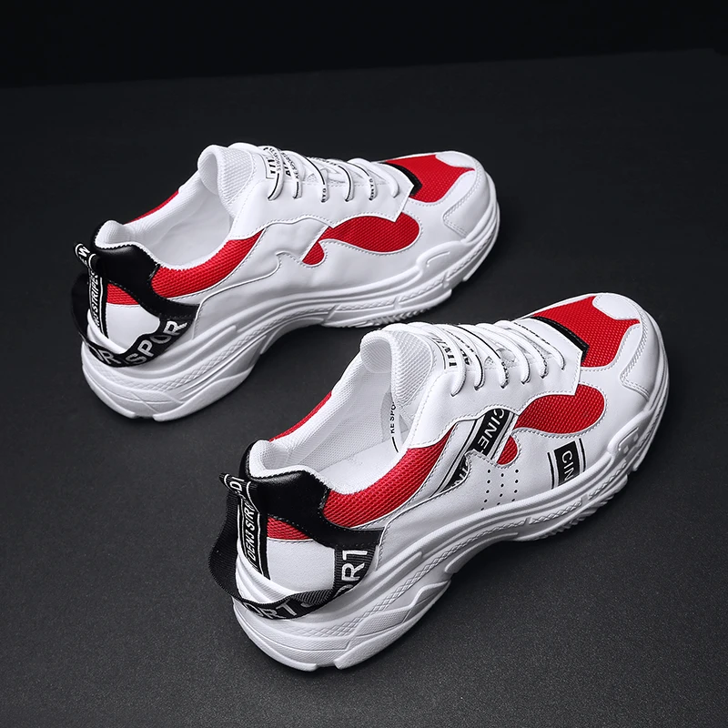 2019 Sport Athletic Running Shoes Men Brand Sneakers Lace-Up Breathable Gym Jogging Trainers for Male Sapatos Feminino Footwear