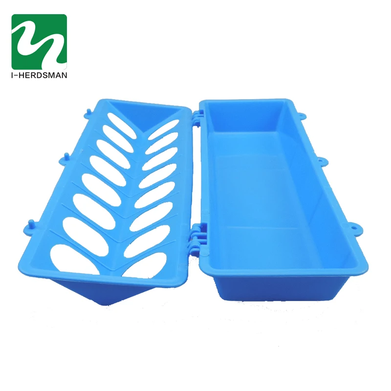 Пластиковый флип топ для птицеводства рандомная кормушка птицы корыто