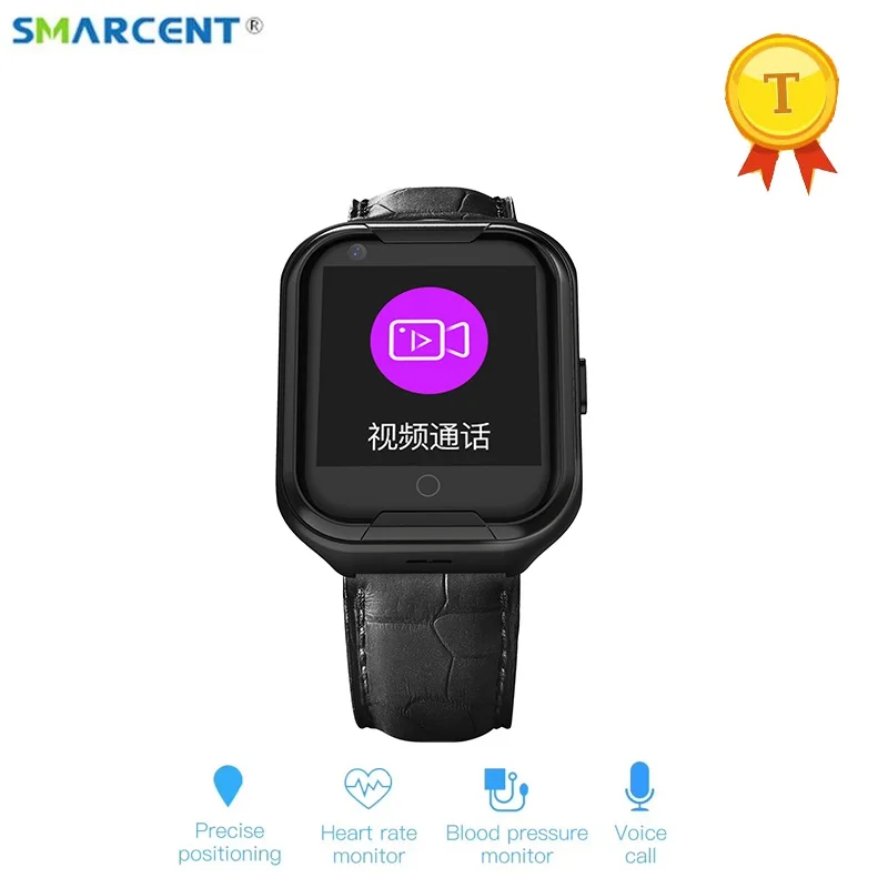 

New 4G Elder smart watch old man smartwatch Heart Rate GPS Track Watch Voice chat SOS Fall-down Alarm Clock PK D99 D100