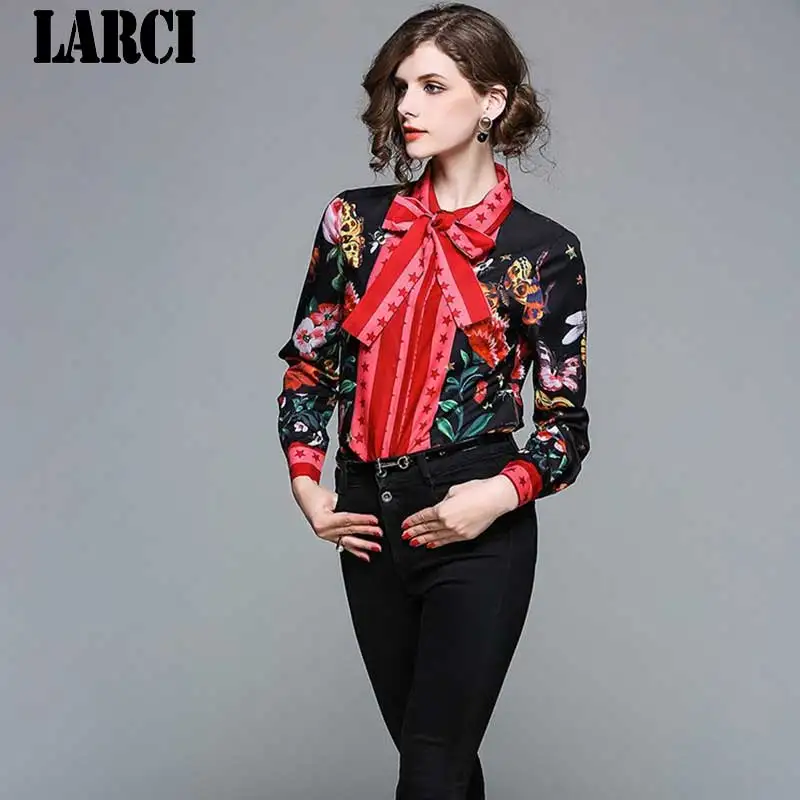 LARCI блузки для малышек 2018 принт оборками рукавами Leopard Blusas рубашки мальчиков