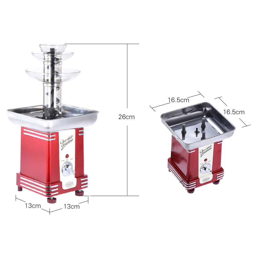 Идеальный шоколадный фонтан/Шоколадный плавитель/фонтан машина/элегантный фонтан
