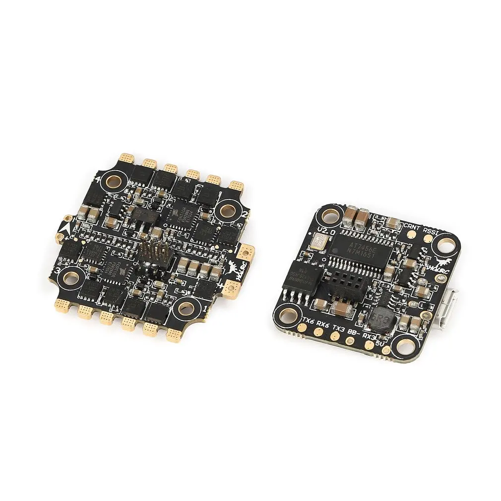 

HGLRC XJB F440 F428 F438 F4 Tower Flight Controller Betaflight OSD 4in1 40A Blheli_S ESC for 65mm-250mm RC RacingQuadcopterDrone